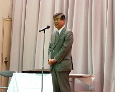 （写真）加藤外務大臣政務官挨拶