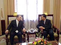 ビン外務副大臣との会談