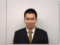 東京大学法学部3年　金原明彦さん