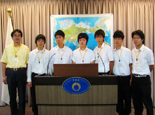 (写真)高崎高等学校の皆さん