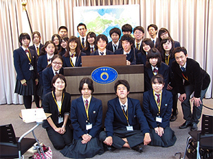 （写真）東京国際学園高等部の皆さん