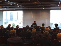 （写真）平成24年度（2012年度）国際情勢講演会　千代田区（日本記者クラブ）（平成25年1月18日）