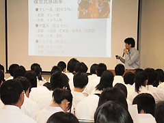 （写真）高校講座実施報告（群馬県　伊勢崎高等学校）-1
