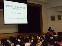 （写真）高校講座実施報告（京都府　同志社女子高等学校）-1