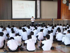 （写真）高校講座実施報告（群馬県　館林高等学校）