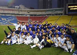 （写真）第一回日本・中国国会議員友好親善サッカー大会