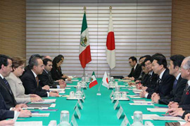 外務省 カルデロン メキシコ合衆国大統領の来日 外務省 カルデロン メキシコ合衆国大統領の来日
