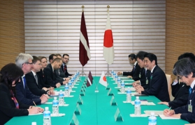 日ラトビア首脳会談 (2)