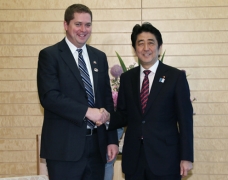 シーア・カナダ下院議長による安倍総理大臣表敬 (1)