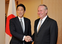 バーネット西オーストラリア州首相の岸田外務大臣表敬 (1)