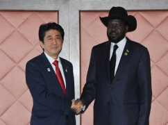 日・南スーダン首脳会談