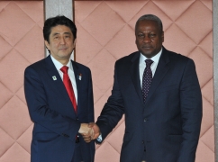 日・ガーナ首脳会談