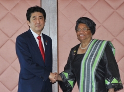 日・リベリア首脳会談