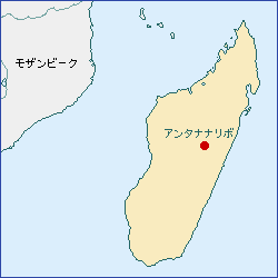 マダガスカル共和国地図