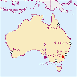 オーストラリア連邦地図