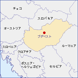 ハンガリー地図