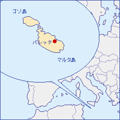 マルタ共和国地図