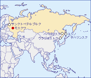 ロシア連邦地図