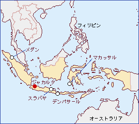 インドネシア共和国地図