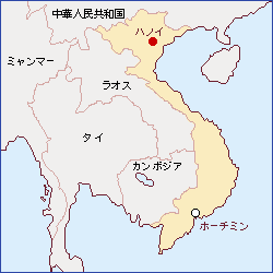 ãƒ™ãƒˆãƒŠãƒ ç¤¾ä¼šä¸»ç¾©å…±å’Œå›½åœ°å›³