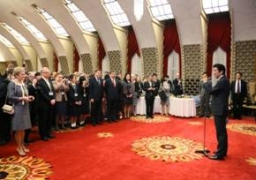 安倍総理大臣夫妻による「ポーランド・アイルランドの夕べ」の主催(2)