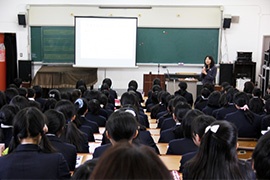 平成25年度 13年度 高校講座 新潟清心女子高等学校 外務省