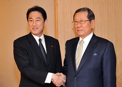 次期駐日韓国大使による岸田外務大臣表敬1