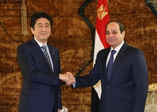エルシーシ大統領との首脳会談