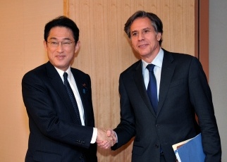 ブリンケン米国務副長官による岸田外務大臣表敬1