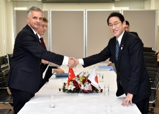 日・スイス外相会談1