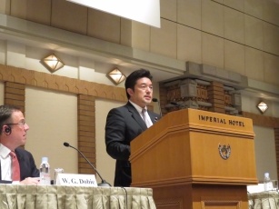 中山外務副大臣の日本・米国中西部会出席1