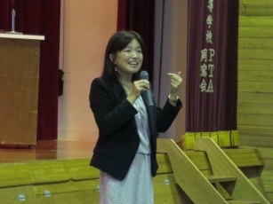 (写真1)高校講座:吾妻高等学校