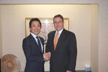 (写真1)「地球環境行動会議(GEA)国際会議2015」歓迎レセプション