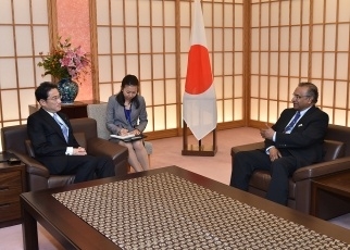 パグウォッシュ会議会長による岸田外務大臣表敬2