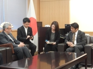 バイーディネジャード・イラン外務省国際政治局長による木原外務副大臣表敬2