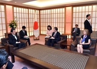 米国国務副長官による岸田外務大臣表敬2