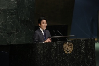 (写真2)濵地外務大臣政務官のNY訪問の様子2