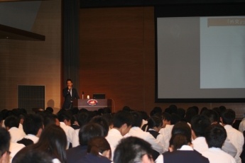 (写真1)高校講座 高松高等学校