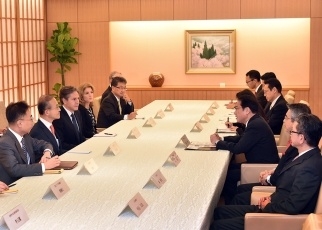 ブリンケン米国国務副長官及び林韓国外交部第一次官による岸田外務大臣表敬2