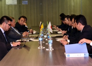 日・ブルネイ外相会談2