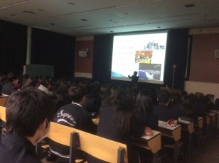 (高校講座 住吉高等学校 写真1)