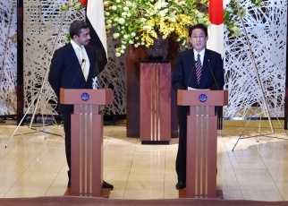 （写真5）共同記者発表の様子