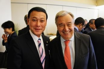 グテーレス国連事務総長と