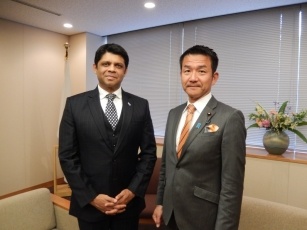 小田原外務大臣政務官とフィジー司法長官との会談