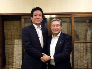 薗浦外務副大臣とシャンパーニュ・カナダ国際貿易大臣