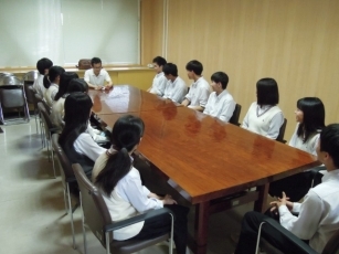 (写真2)高校講座 西舞鶴高等学校の様子
