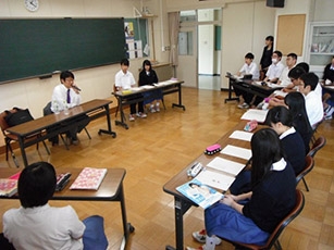 (写真2)高校講座 田名部高等学校