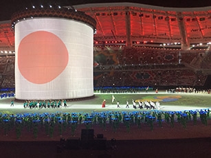 (写真1)第5回アジア室内競技・格闘技大会出席