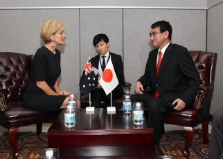 日豪外相会談2