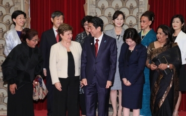 写真2:国際女性会議WAW!(WAW!2017)に向けた安倍総理大臣主催夕食会の開催